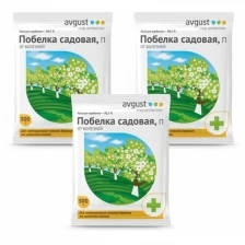 Комплект Средство для обработки стволов деревьев Садовая побелка 500 гр. х 3 шт.